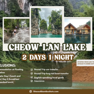 Cheow Lan Lake Tour