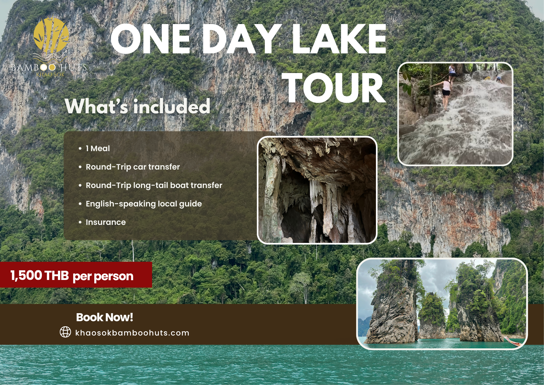 One Day Cheow Lan Lake Tour